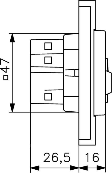 Actual product image ALRE Room temperature controller