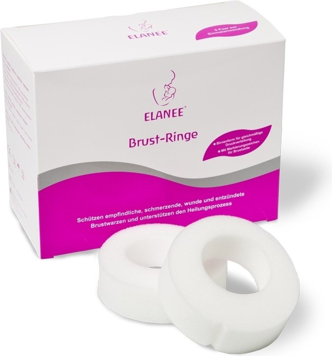 Actual product image Elanee Breast rings, 5 pairs (10 x)