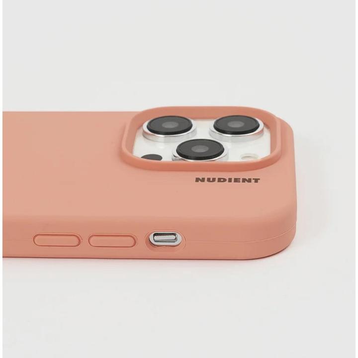 Produktbild Nudient Base Case iPhone 14 Pro Peach Orange (Apple iPhone 14 Pro)