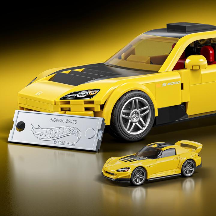 Produktbild Mattel Brick Shop Hot Wheels Speed Honda 1