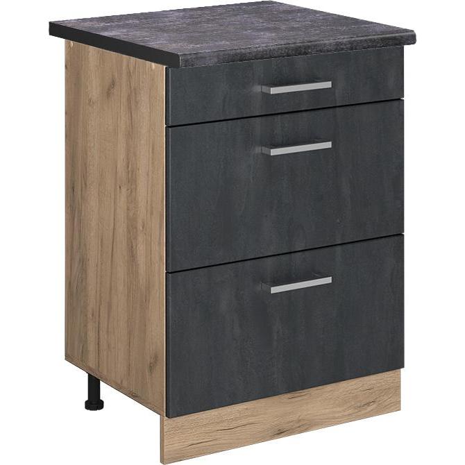 Vicco, Regal, Küchenschrank mit Schublade R-Line