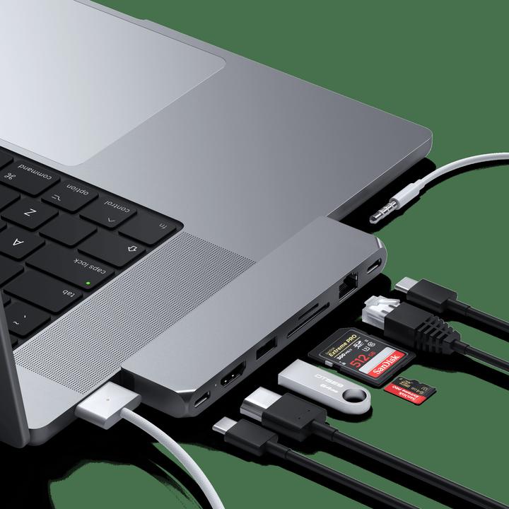 Produktbild Satechi Dual USB-C Pro Hub Max (USB-C, 7 Ports)