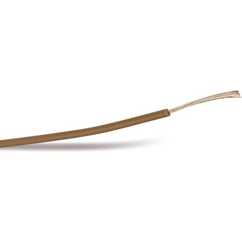 Eneroid, Kabelleitung, Installationslitze H05V-K, 0,5 mm², 100 m, braun (100 m)