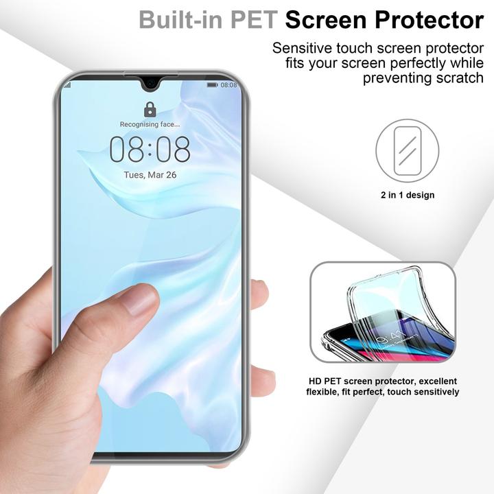 Produktbild Cadorabo TPU Hülle 360 Grad Case (Huawei P30)