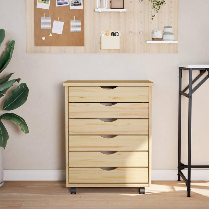 Produktbild vidaXL Rollschrank (39 x 39 x 65.50 cm)