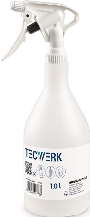 Tecwerk Industrial atomizer hold capacity 1 l f.Light chemicals plastic (1 l)