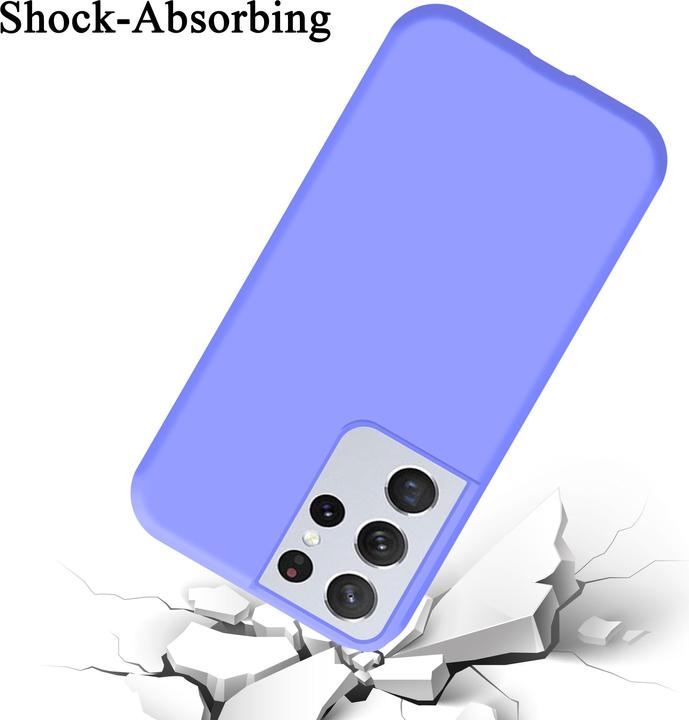 Immagine prodotto Cadorabo Copertura della cassa del silicone liquido TPU (Samsung Galaxy S21 Ultra)