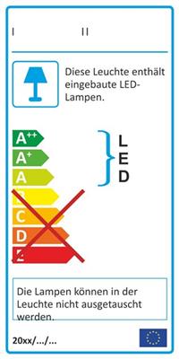 Energie-Label Max Hauri Flat (1900 lm)
