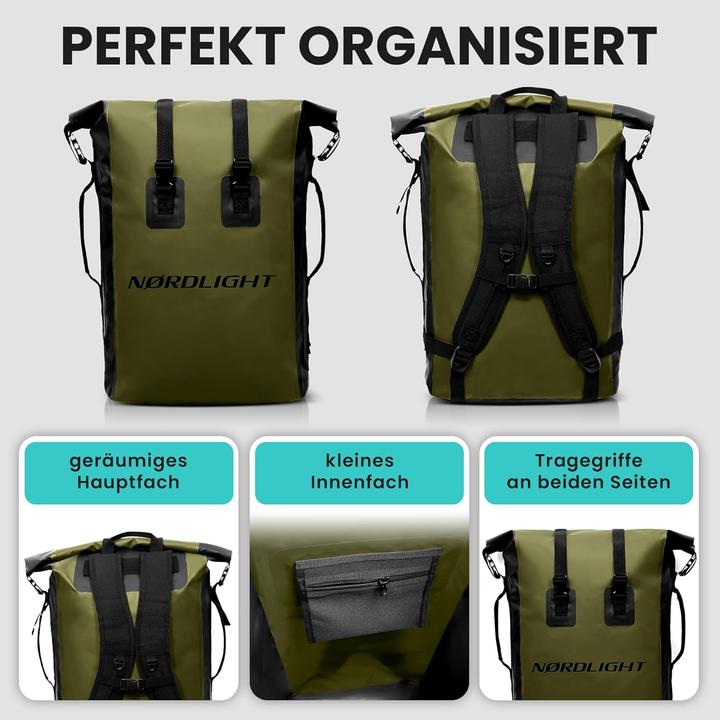 Produktbild Nordlight Wasserdichter Rucksack (35 l)