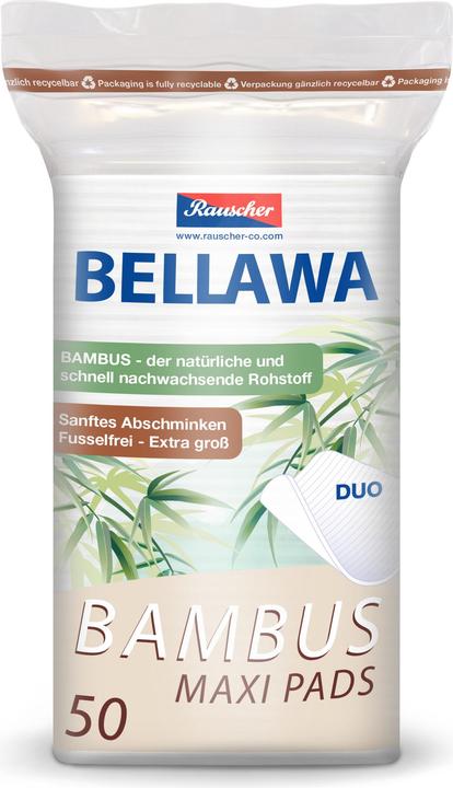 Actual product image Bellawa Pads bamboo maxi Btl 50