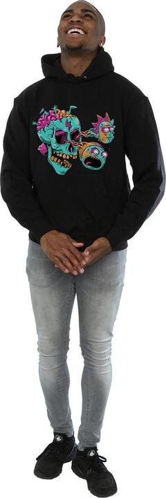 Immagine prodotto Rick And Morty Felpa con cappuccio Unisex Adulto Eyeball Skull Pullover (XL)