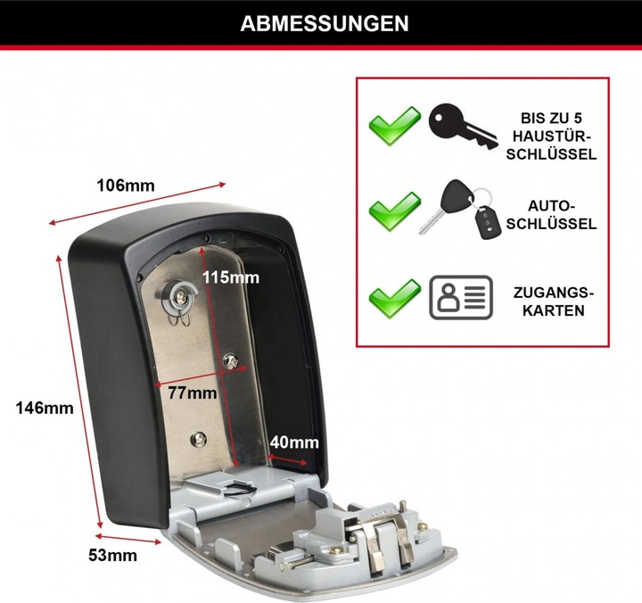 Produktbild Master Lock Select Access 5403EURD
