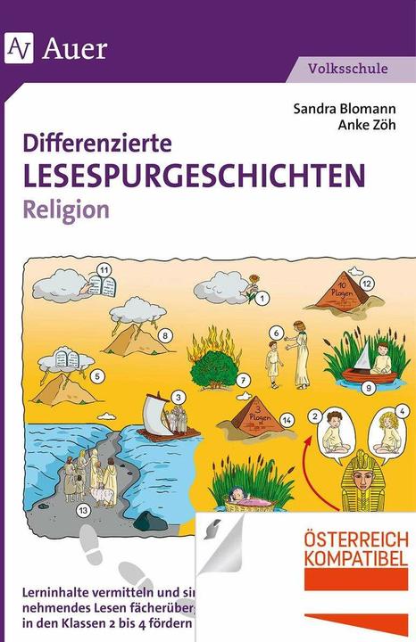 Produktbild Differenzierte Lesespurgeschichten Religion (Deutsch, Anke Zöh, Sandra Blomann, 2022)