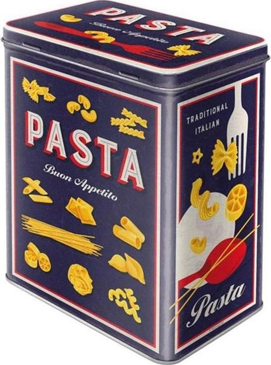 Image du produit Nostalgic-Art Merchandising Boîte à provisions Pasta Variety 3 l, Multicolore (3 l)