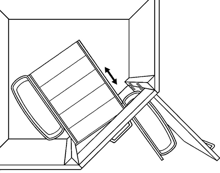 Actual product image Naber Corner Boy 2 - Abfallsammler/Trennsystem (32 l)