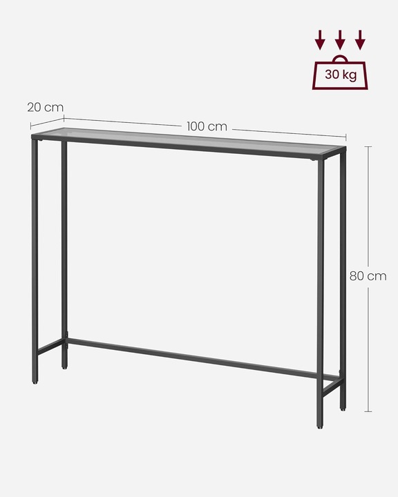 Immagine prodotto Vasagle Style (100 x 20 x 80 cm)