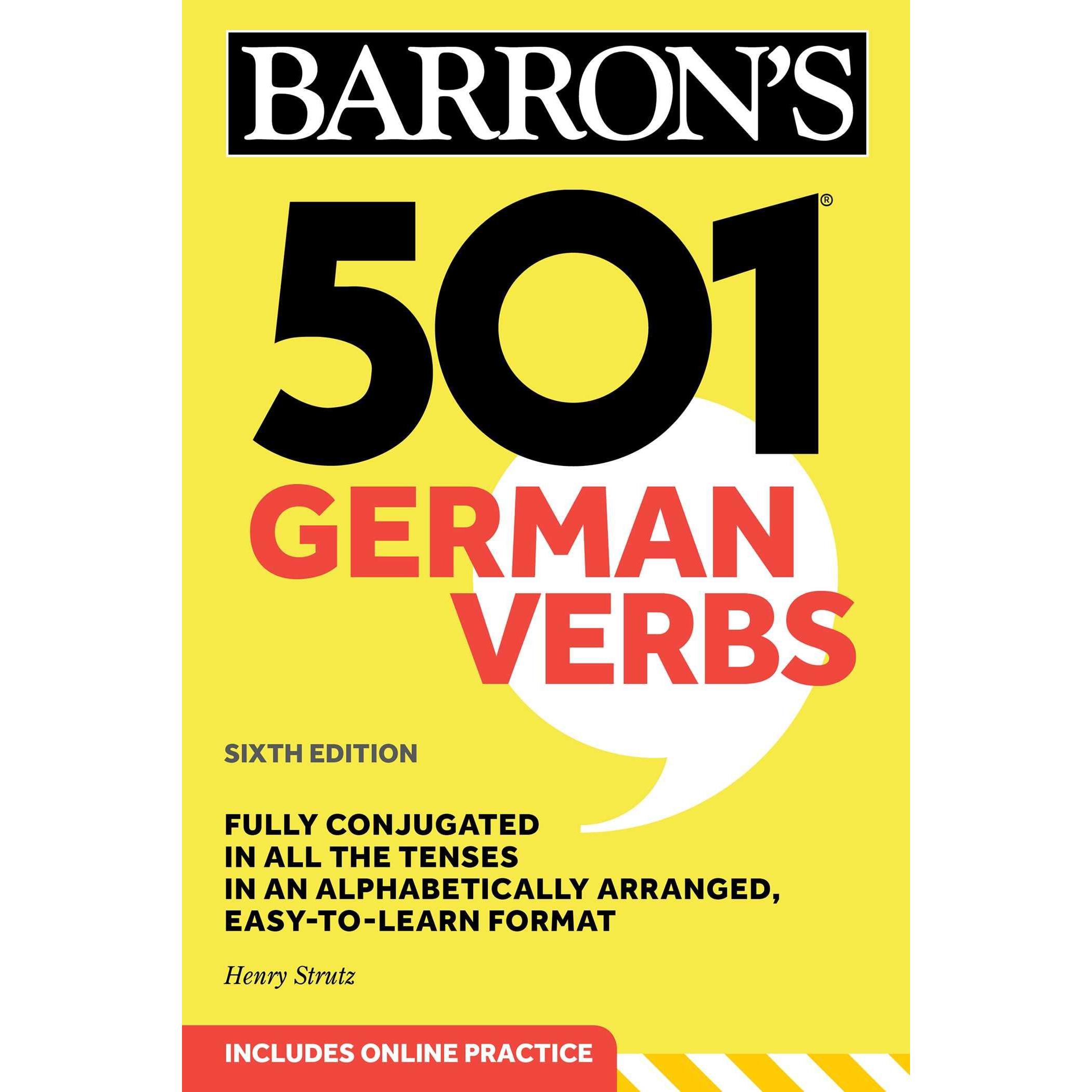 Thumbnail - 501 German Verbs, Sixth Edition, Schulbücher von Henry Strutz
