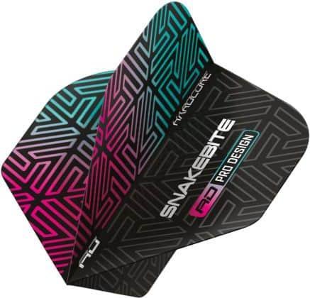 Image du produit Red Dragon Peter Wright Snakebite Black & Rainbow Contour Flights