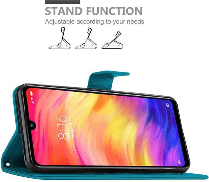 Image du produit Cadorabo Pochette Flower Book (Xiaomi Redmi Note 7)