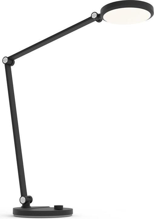 Produktbild FeinTech SKT LTL00121 - LED-Schreibtischlampe 7 W mit Drehknopf schwarz (540 lm)