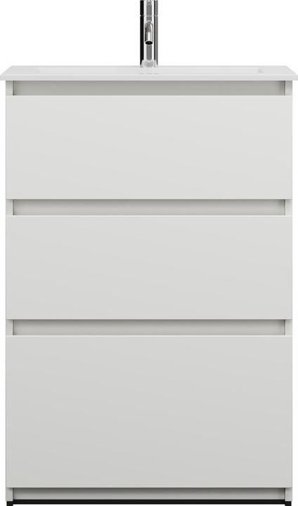 Bianco opaco con bordo laser