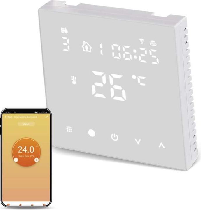 Image du produit Emos GoSmart Thermostat pour chauffage au sol P56201UF avec WiFi, programmable, câblé