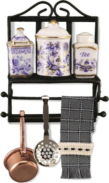 Actual product image Reutter 001.768/7 - Kitchen rack, filled, miniature