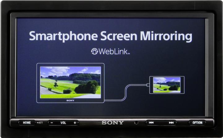 Actual product image Sony XAV-3550D (Android car)