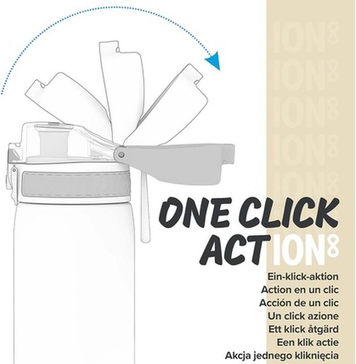 Immagine prodotto ION8 Leak Proof Slim Water Bottle Vacuum Insulated Ash Navy 500ml (0.50 l)