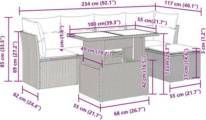 Produktbild vidaXL Edith