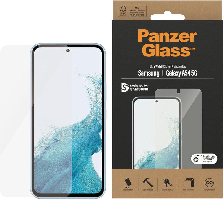 Produktbild PanzerGlass Classic Fit (1 Stück, Samsung Galaxy A54 5G)