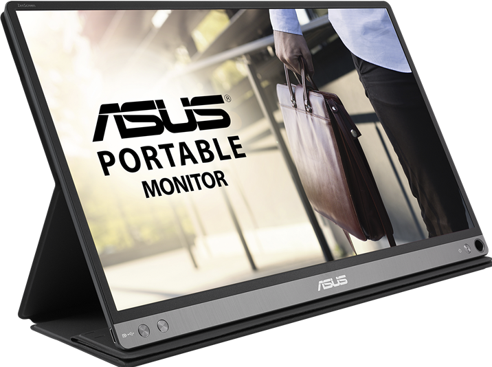Actual product image ASUS ZenScreen MB16AC (1920 x 1080 pixels, 16")
