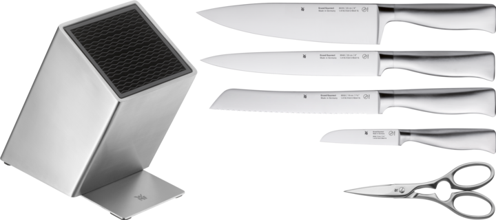 Actual product image WMF Grand Gourmet Messerblock mit Messerset 6teilig, Made in Germany