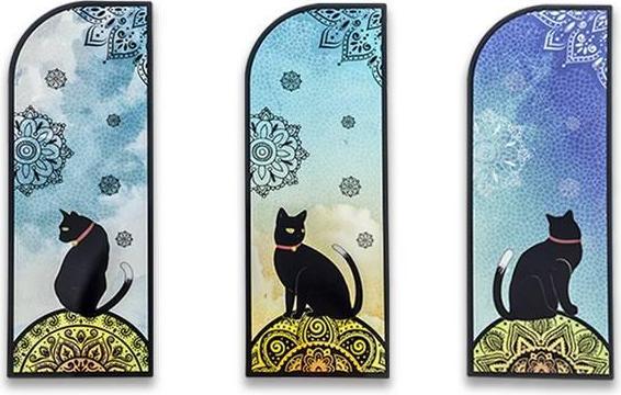 JTI Lesezeichen mit schönen Katzenmotiven - 6 Stk