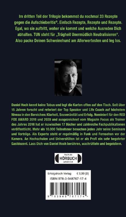 Produktbild 33 Rezepte gegen Aufschieberitis Teil 3 (Daniel Hoch, 2020)