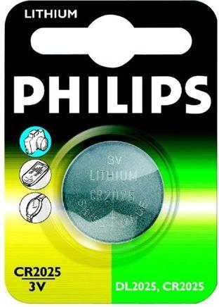 Image du produit Philips Minicells Battery CR2025/01B, Pile à usage unique, Lithium-Ion (Li-Ion), 3 V, 1 pc(s), 40 mm (1 pcs, CR2025)