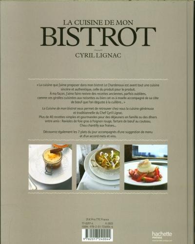 Image du produit La cuisine de mon bistrot (Français, Lignac Cyril, 2023)