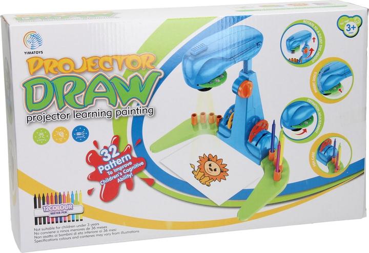 Actual product image Zeichenprojektor Zeichnen lernen, 26 Teile.