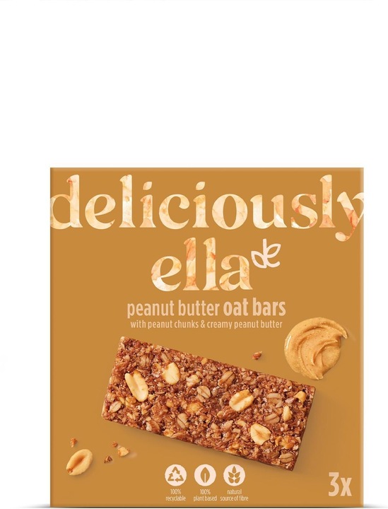 Deliciously Ella Peanut Butter Oat Bar 3 x 50g (150 g)