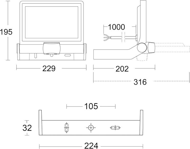 Image du produit Steinel Xled One (2550 lm, IP44)