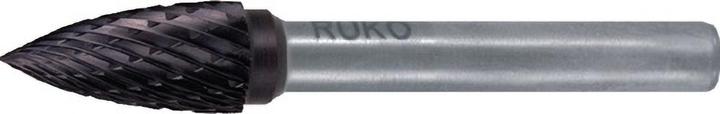 Actual product image Ruko Carbide burr form G pointed bend (SPG) - TiCN coating