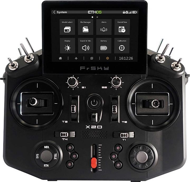 Image du produit FrSky TANDEM X20 EU/LBT Set émetteur noir 2,4Ghz incl. carte SD, batterie, sac EVA
