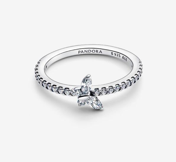 Produktbild Pandora Glitzernder Schmetterling Ring (56, 925 Silber)