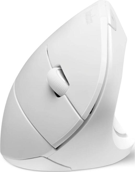 Produktbild Perixx PERIMICE-713 N W Ergonomische Maus Funk Weiss 6 Tasten 1000 dpi, 1500 (Kabellos)