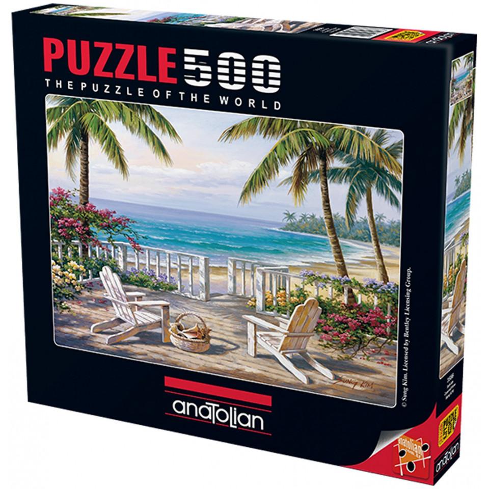 Anatolian 3556 puzzle 500 pcs. Overlooking the coast by Sung Kim (500 Teile)