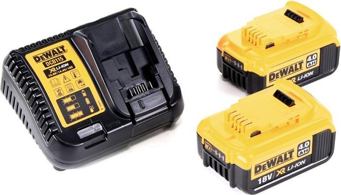Produktbild DeWalt DCS 355 M2 Akku Oszillierer Multitool 18 V Brushless + 2x Akku 4,0 Ah + Ladegerät + 29 tlg. Z