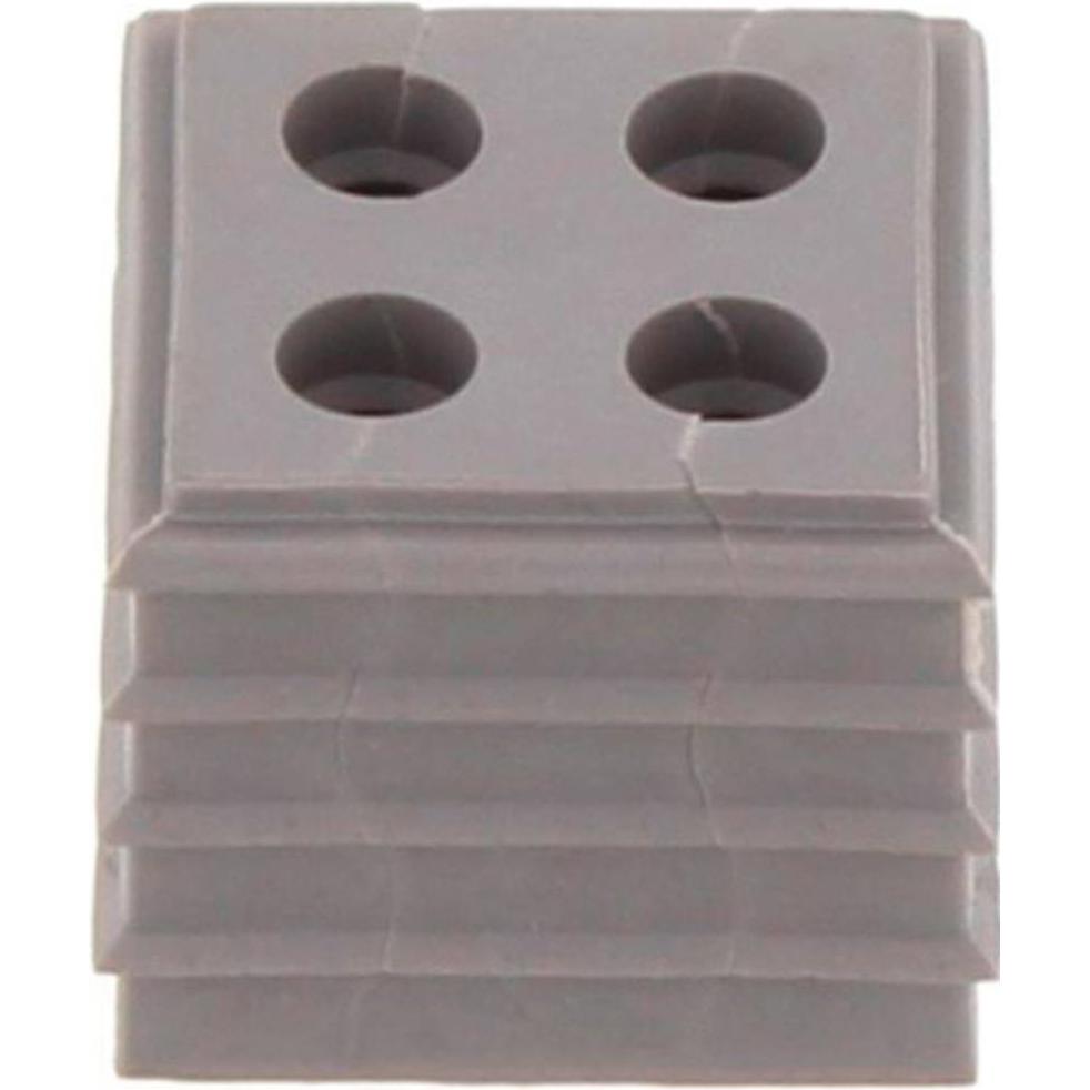 Thumbnail - Conta-Clip, Kabelschutz + Kabelführung, KDS-DE 4X5 GR Dichtelement Thermoplastisches Elastomer Grau 10 St (Kabeldurchlas...