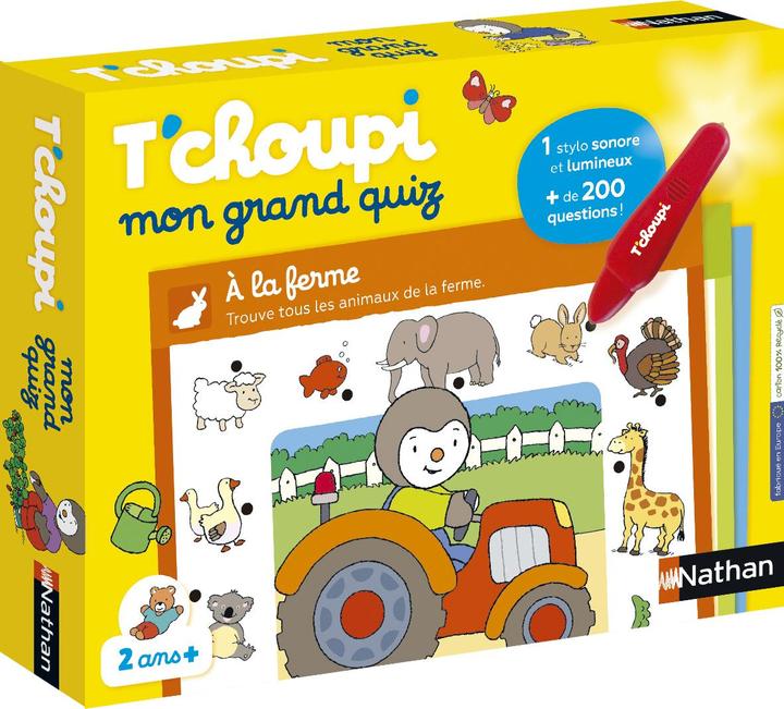 Dujardin Mon Grand Quiz Tchoupi (Français)
