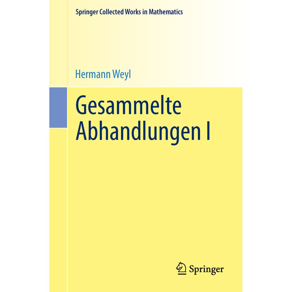 Thumbnail - Gesammelte Abhandlungen I, Fachbücher