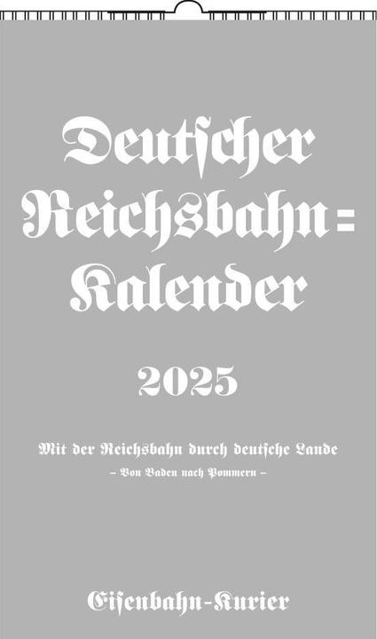 Produktbild Deutscher Reichsbahn-Kalender 2025